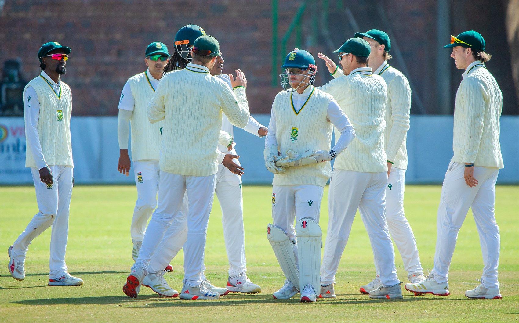 2nd Test: Mulder’s 367 leads Proteas to 2-0 series win over Zimbabwe