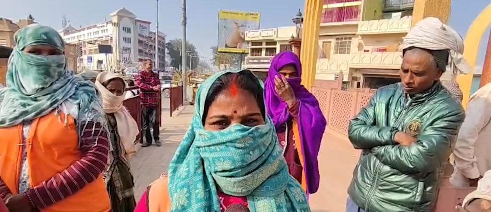 Upset over not getting salary for past three months, hundreds of sanitation workers protest in Ayodhya