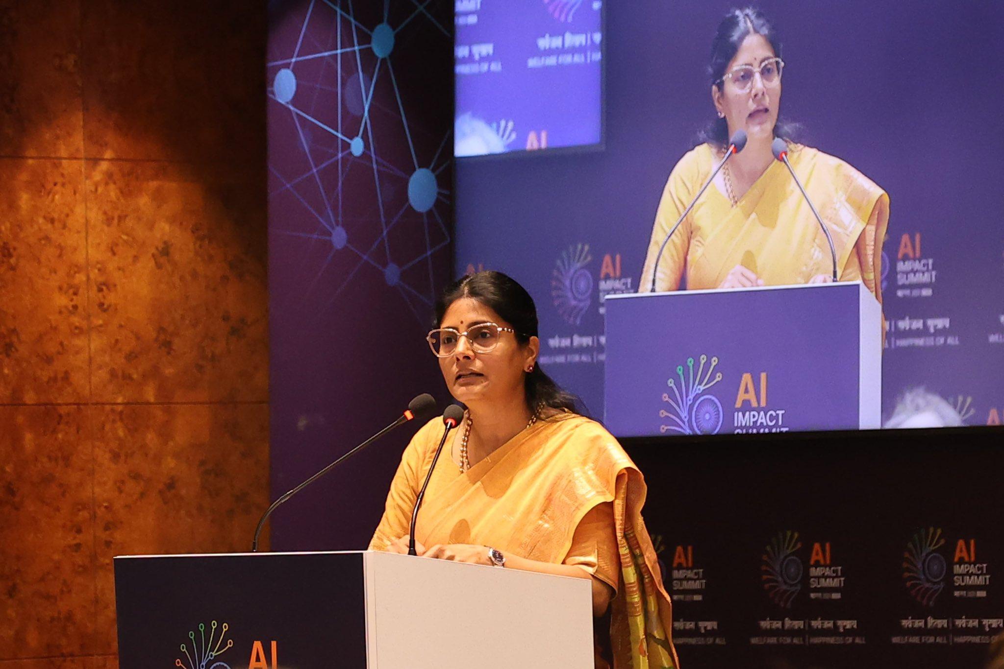 AI must be measured by its impact on lives, addressing health inequities: Anupriya Patel (Lead)