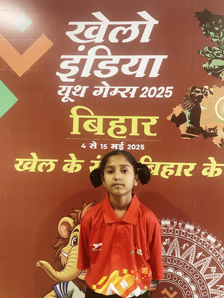 KIYG 2025: With dreams of playing for India, TT player Nilanjana Sharma, 8, takes baby steps to stardom
