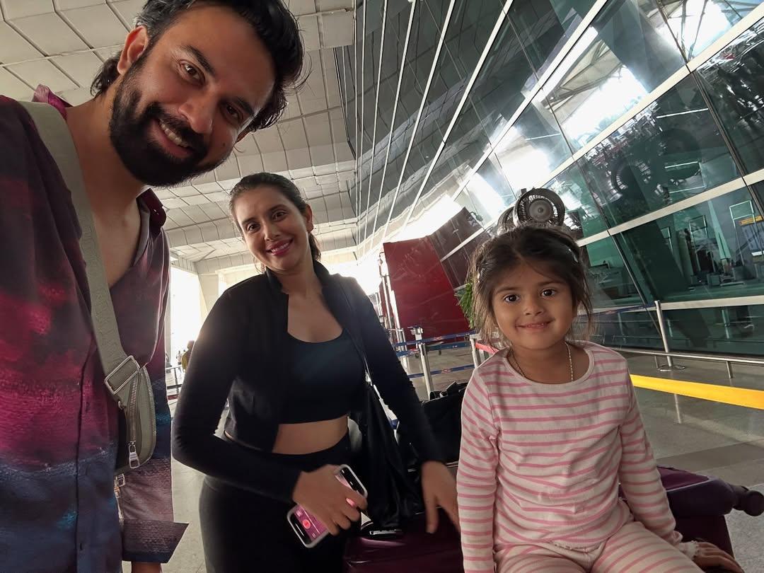 Ex-couple Charu Asopa and Rajeev Sen leave for a vacation to Thailand with daughter
