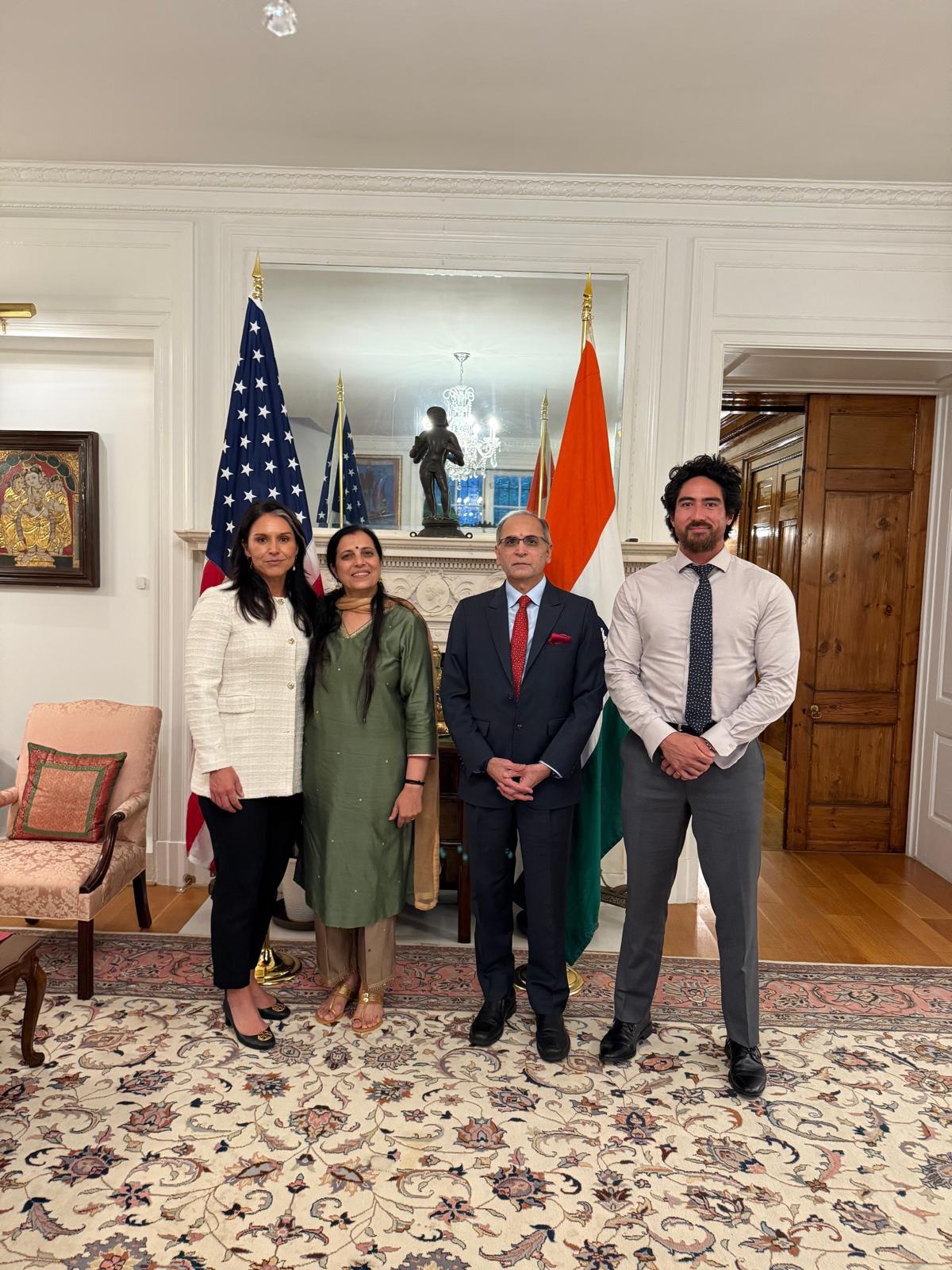 Indian envoy Kwatra meets US Intelligence chief Tulsi Gabbard