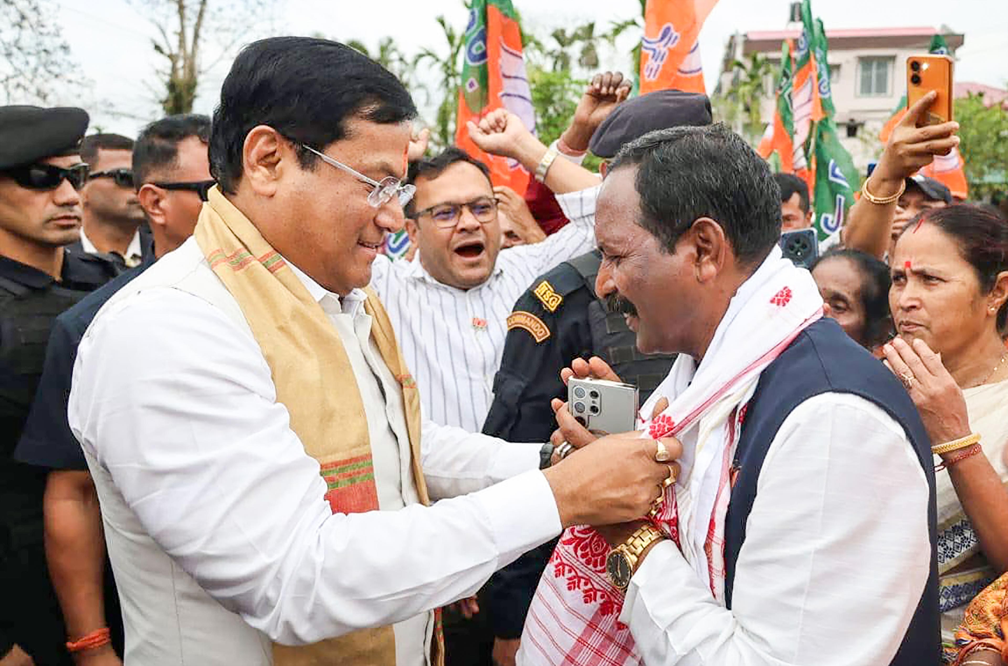 BJP will cross 100 seats in Assam, says Sonowal