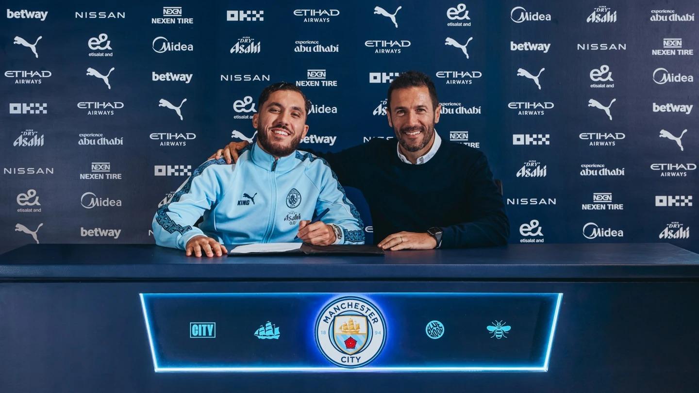 Manchester City sign Rayan Cherki from Lyon till 2030