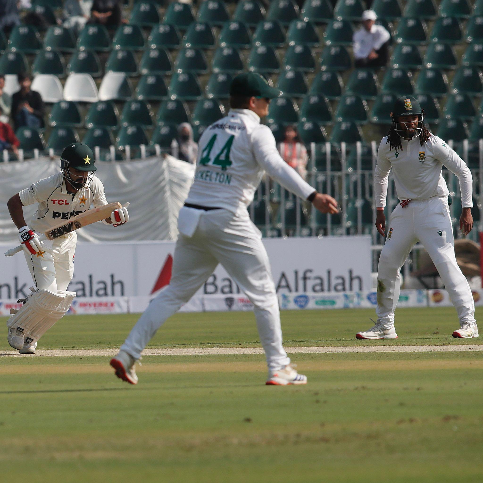 2nd Test: Masood, Shafique anchor Pakistan to 259 for 5 on opening day in Rawalpindi