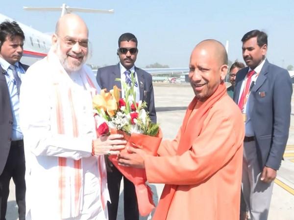 Amit Shah visits Prayagraj for Mahakumbh