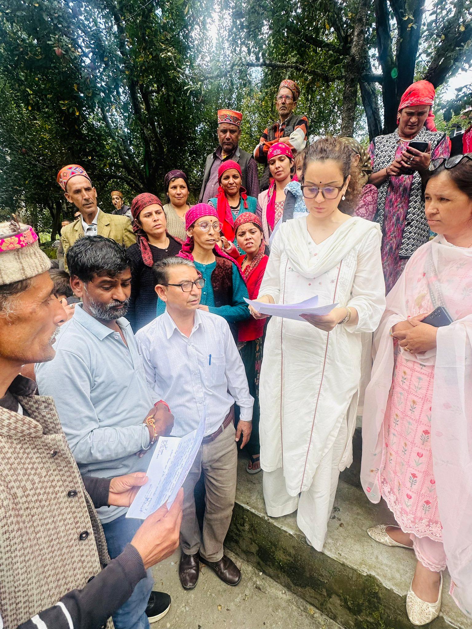 'My restaurant made only Rs 50': BJP MP Kangana Ranaut to Manali flood-hit victims amid 'Go Back' slogans