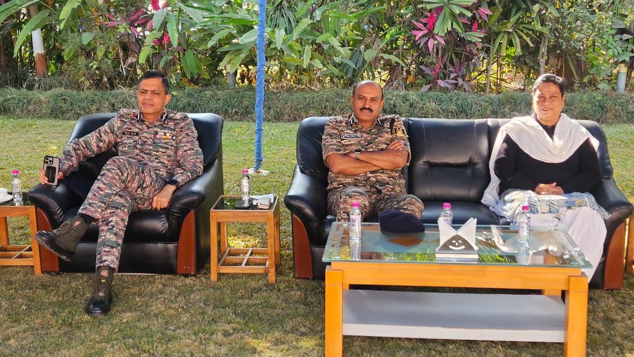 CRPF DG Gyanendra Pratap Singh reviews anti-Naxal operations in Jharkhand to boost morale