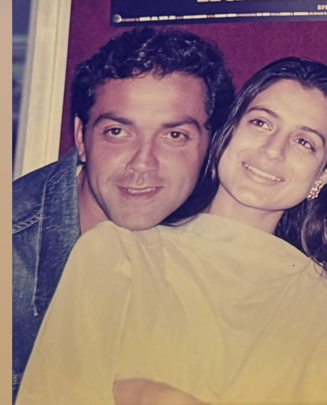 Ameesha Patel calls’ Bobby Deol her ‘Humraaz’ as she wishes him on birthday