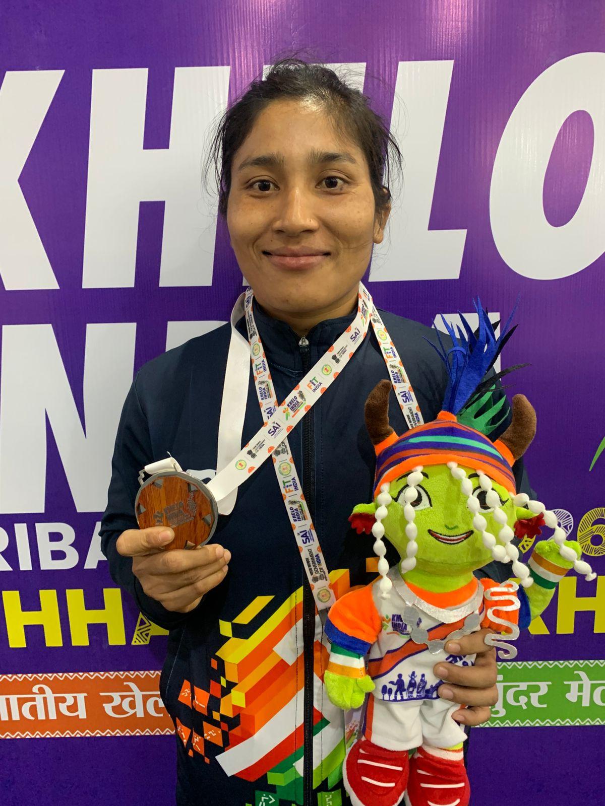 From pool cleaner to podium finisher, Assam wrestler Debi Daimari’s silver lining