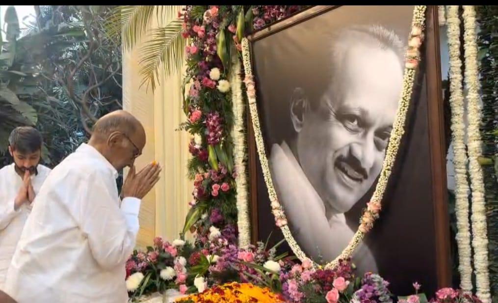 Sharad Pawar pays emotional tribute to Ajit Pawar; meets Sunetra first time after swearing in as Maha Dy CM