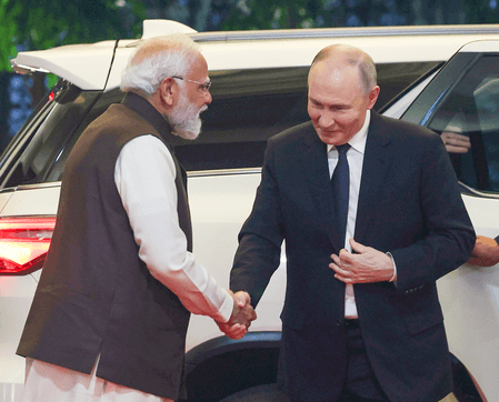 Putin begins packed Day 2 Delhi agenda with Rashtrapati Bhavan welcome; set for PM Modi talks