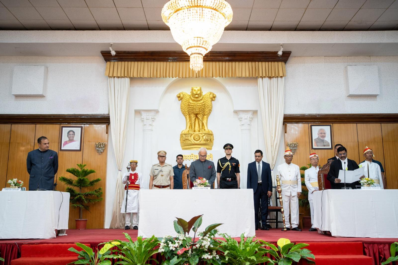 Justice Kempaiah Somashekar sworn in as 9th CJ of Manipur High Court