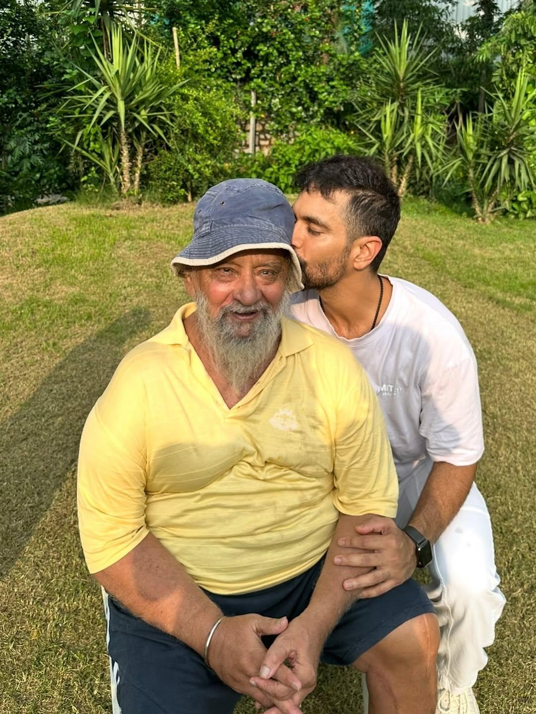 Neha Dhupia honours the memory of late father-in-law Bishan Singh Bedi, calls Angad Bedi the ‘best daddy ever’