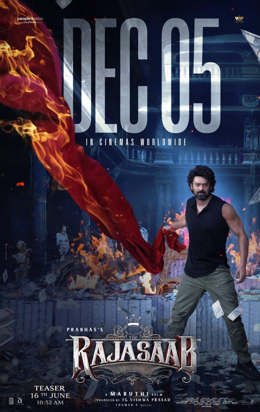 Director of Prabhas's 'The RajaSaab' confident film's collections will go past 1000 crore mark!