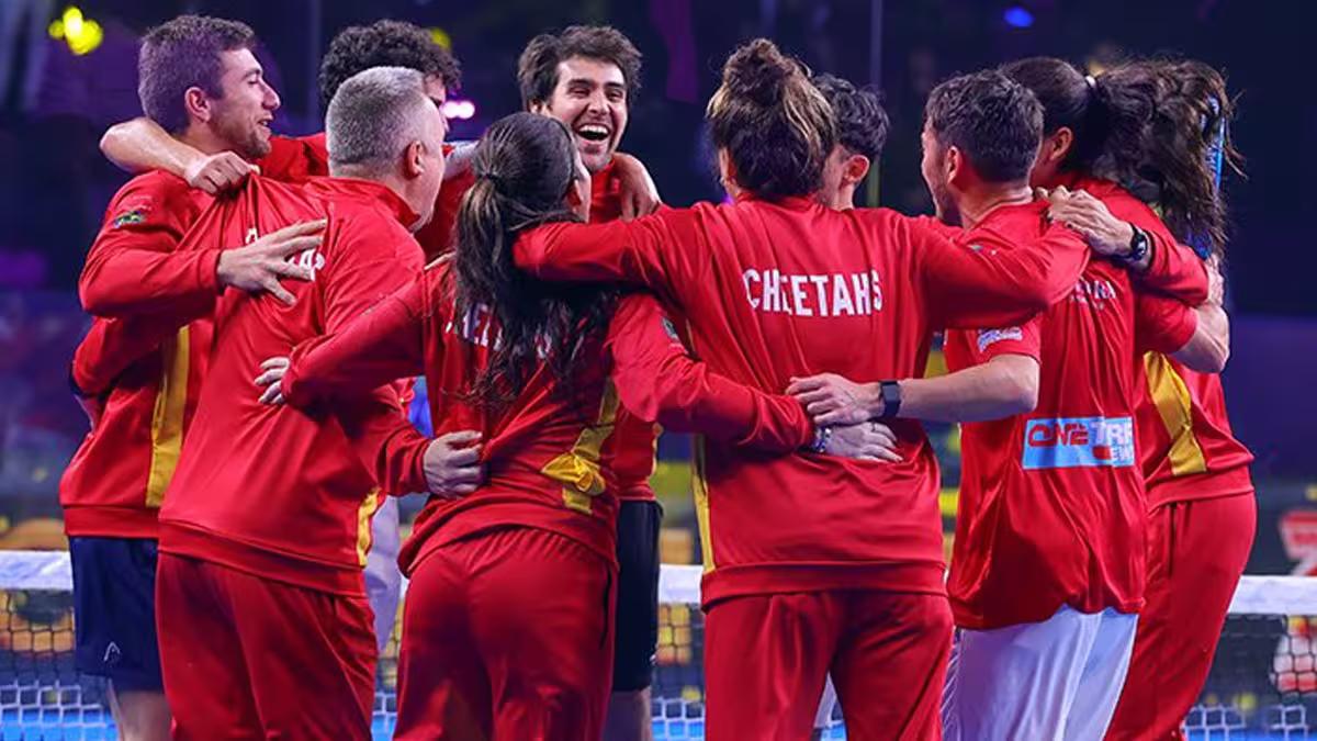 SG Pipers Cheetahs crowned champions of World Padel League