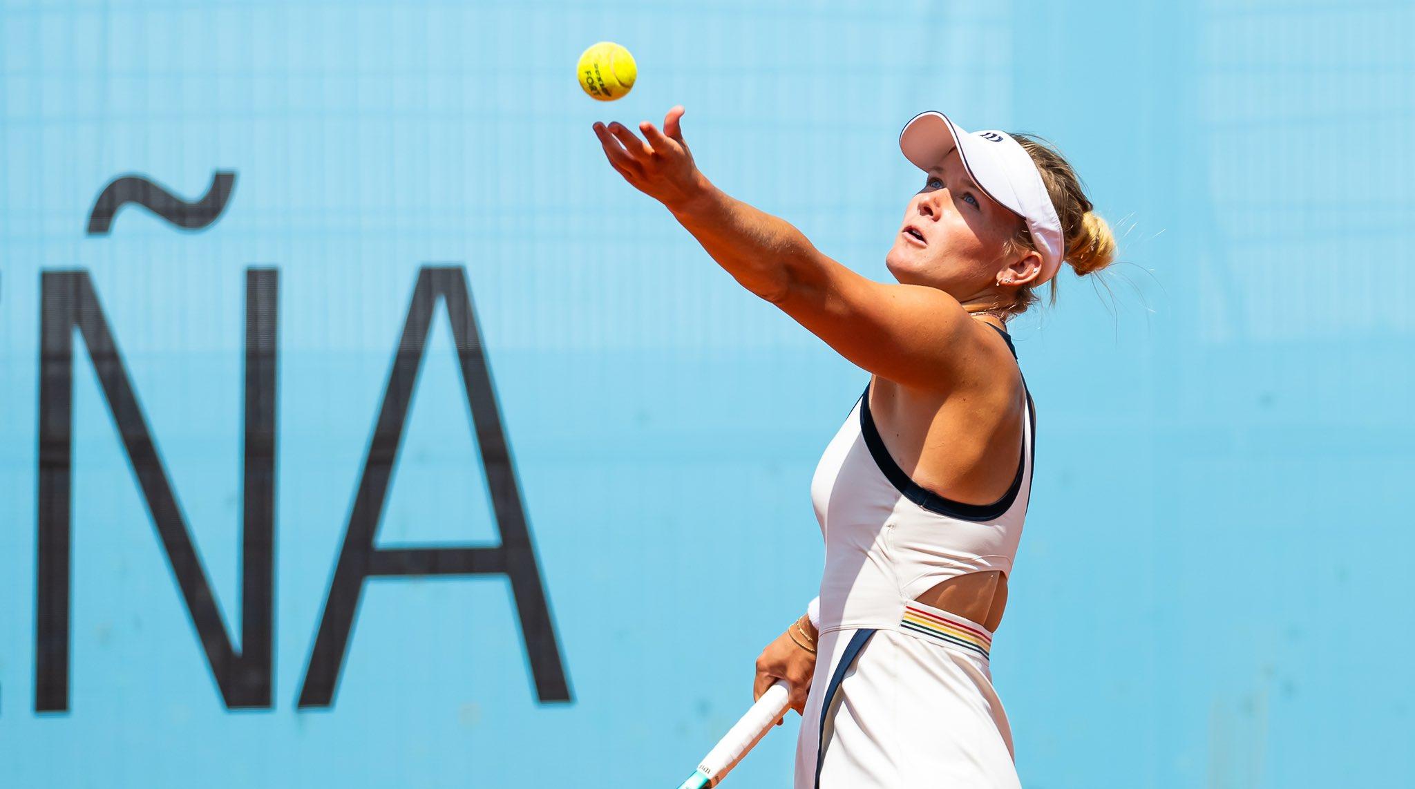 Stearns wins historic third-set tiebreak to enter maiden Rome SF