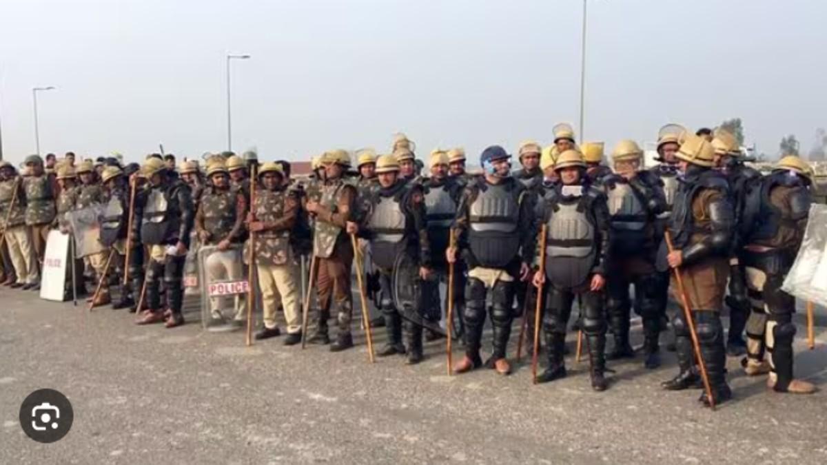 Security tightened at Ambala Delhi border