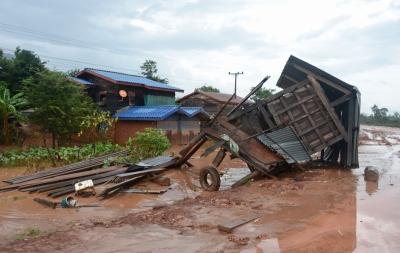 Rising rainfall puts Laos on alert for floods, landslides