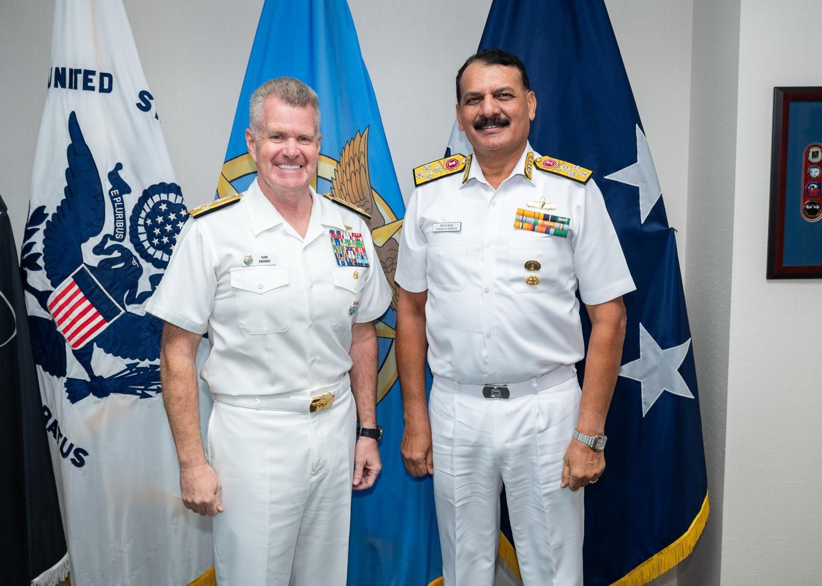 Indian Navy chief discusses deepening maritime ties, Indo-Pacific security with top US officials