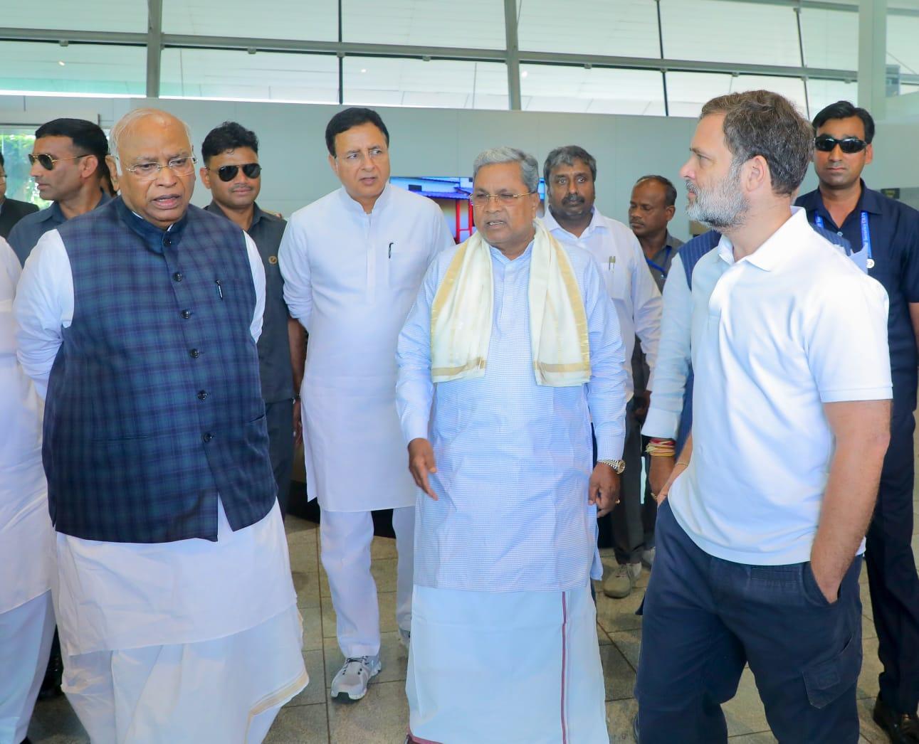 Rahul Gandhi, Kharge in K'taka to attend Siddaramaiah govt's anniversary celebrations