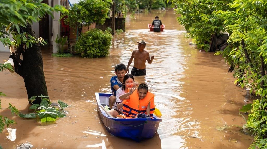 Torrential rain triggers flash flooding across parts of Laos