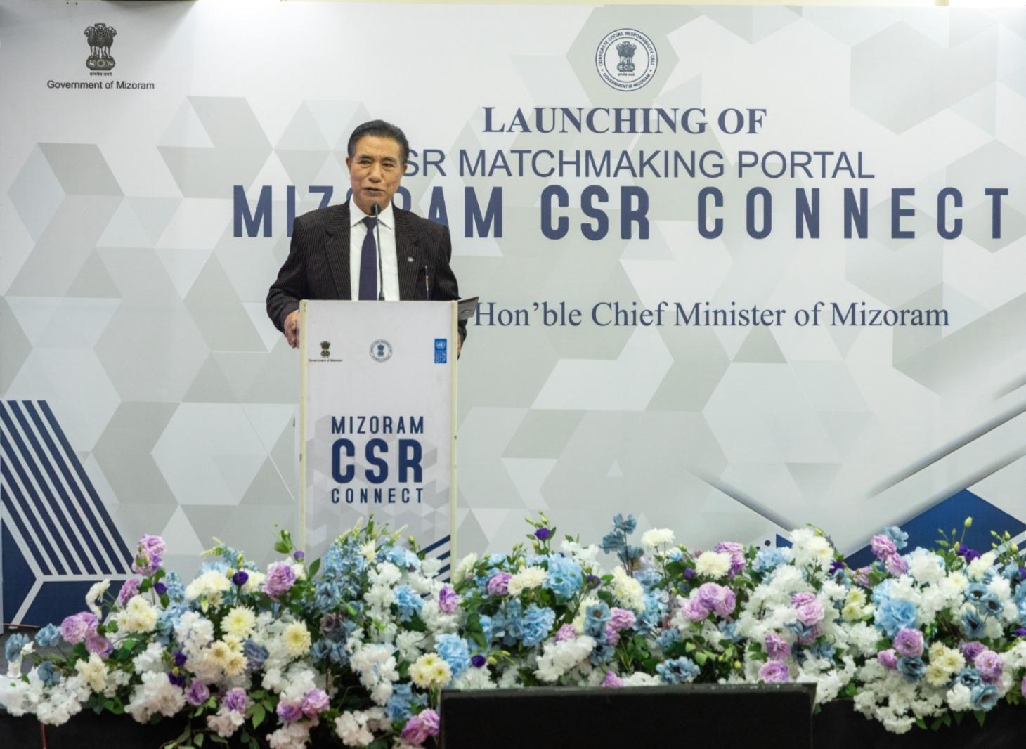 Mizoram’s strong SDG progress makes it ideal for CSR investments: CM Mizoram
