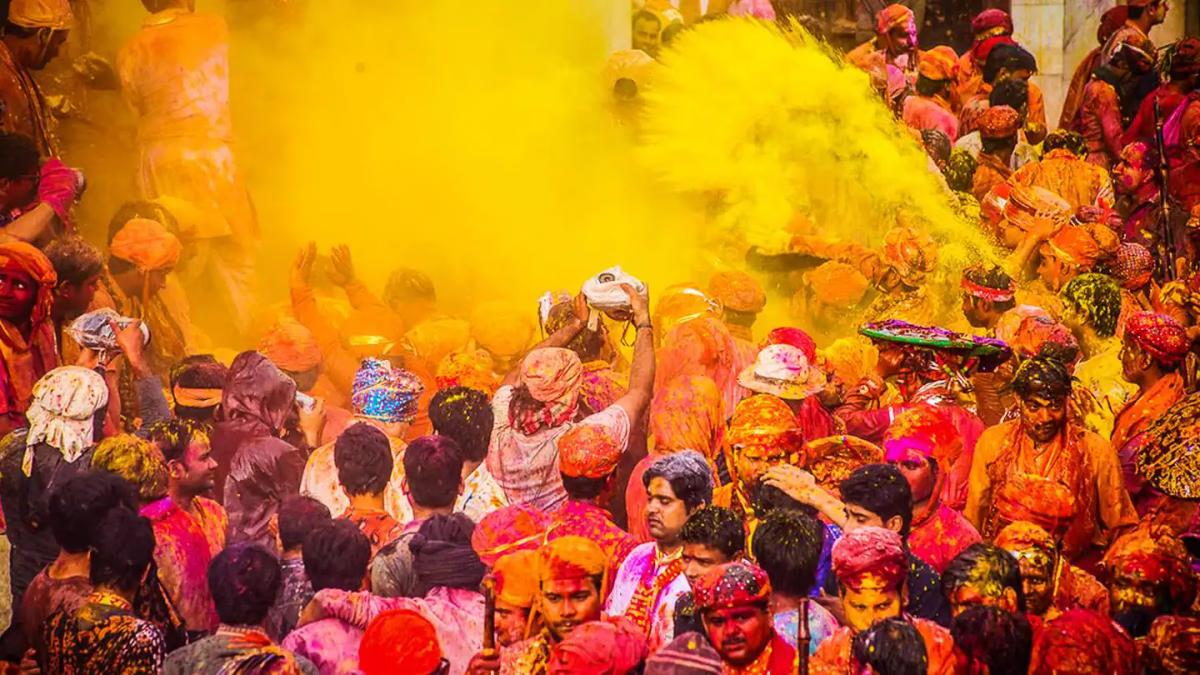 Holi celebrations