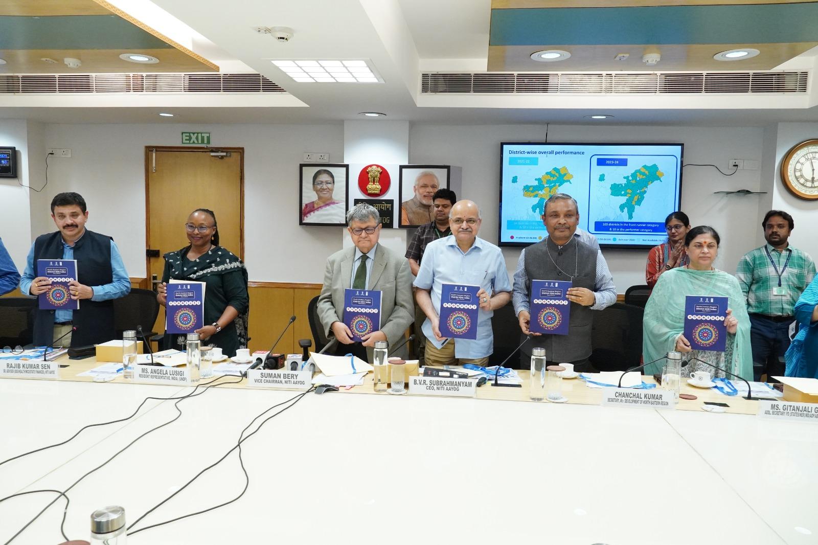 All districts of Mizoram, Sikkim, Tripura achieve Front Runner status: NITI Aayog