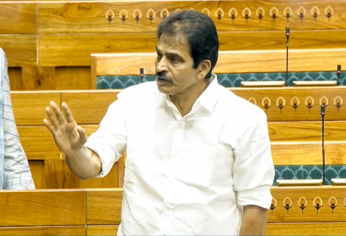 Venugopal seeks revocation of 8 Opposition MPs’ suspension from Lok Sabha