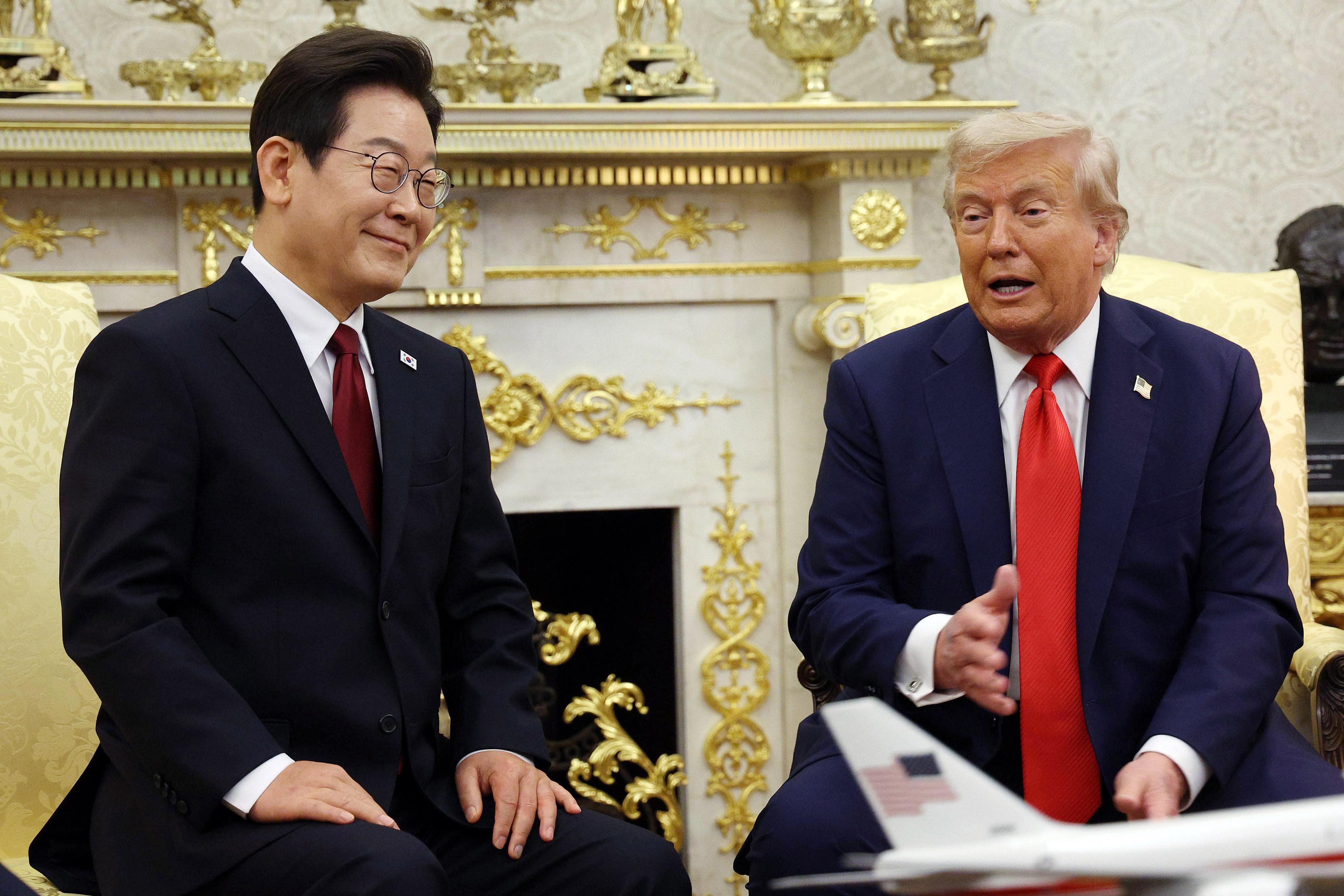 Trump says trade deal with South Korea 'pretty close' to being finalised