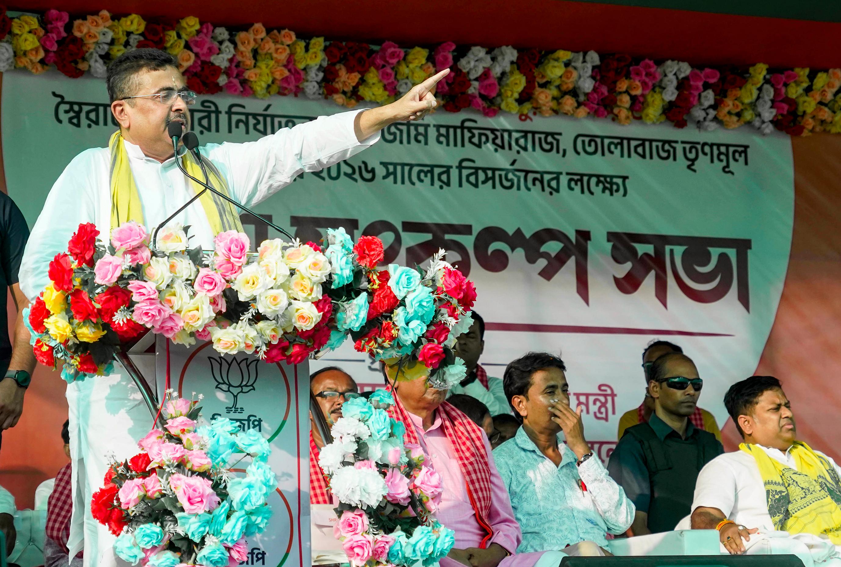 LoP Adhikari accuses KMC of issuing birth certificates to save suspect people from SIR exercise