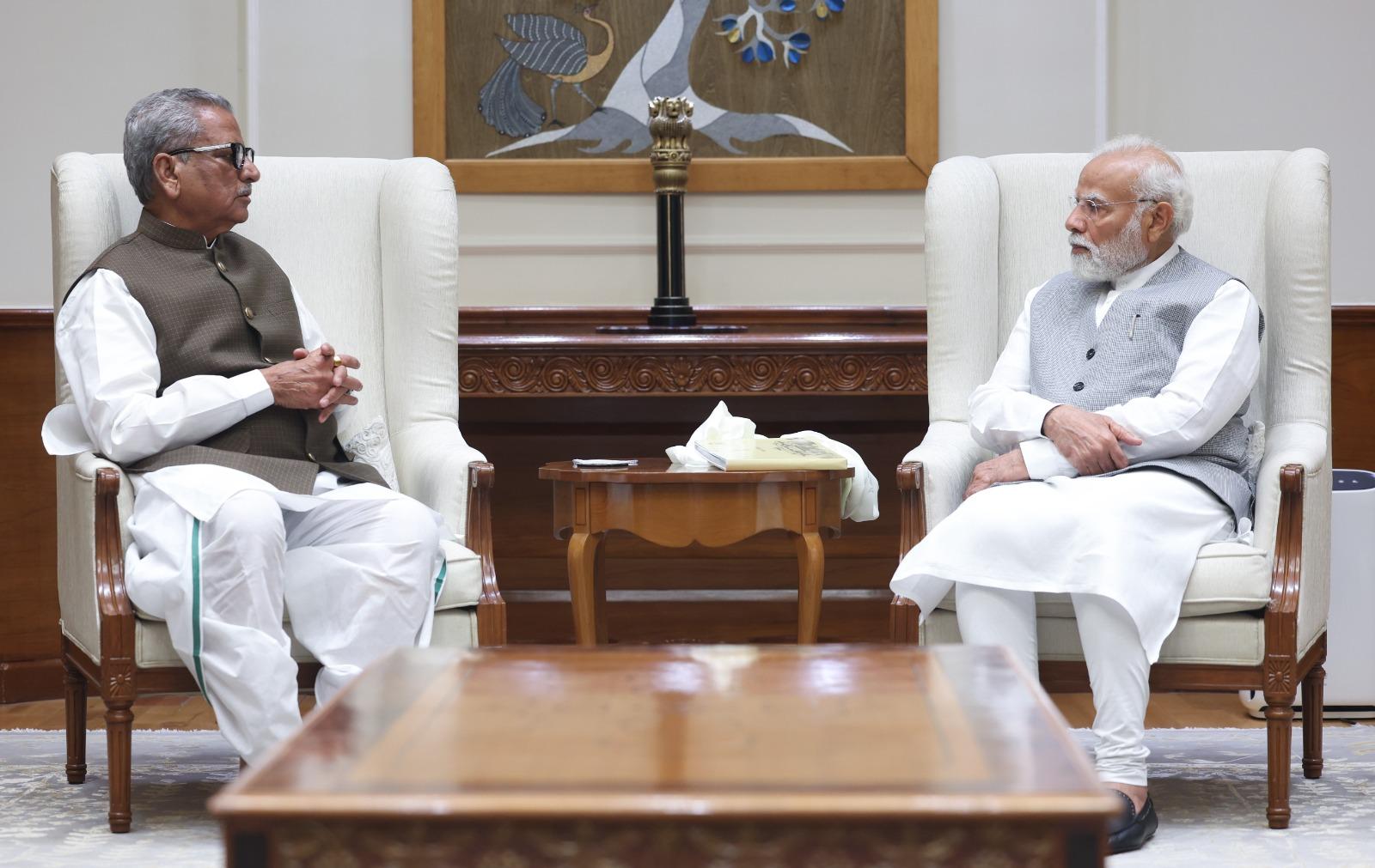 Sikkim Governor meets PM Modi, discusses key issues related to state