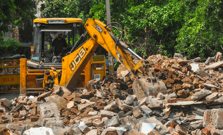 Bulldozer action launched in Bhopal over ‘love jihad’ case; homes of accused targeted