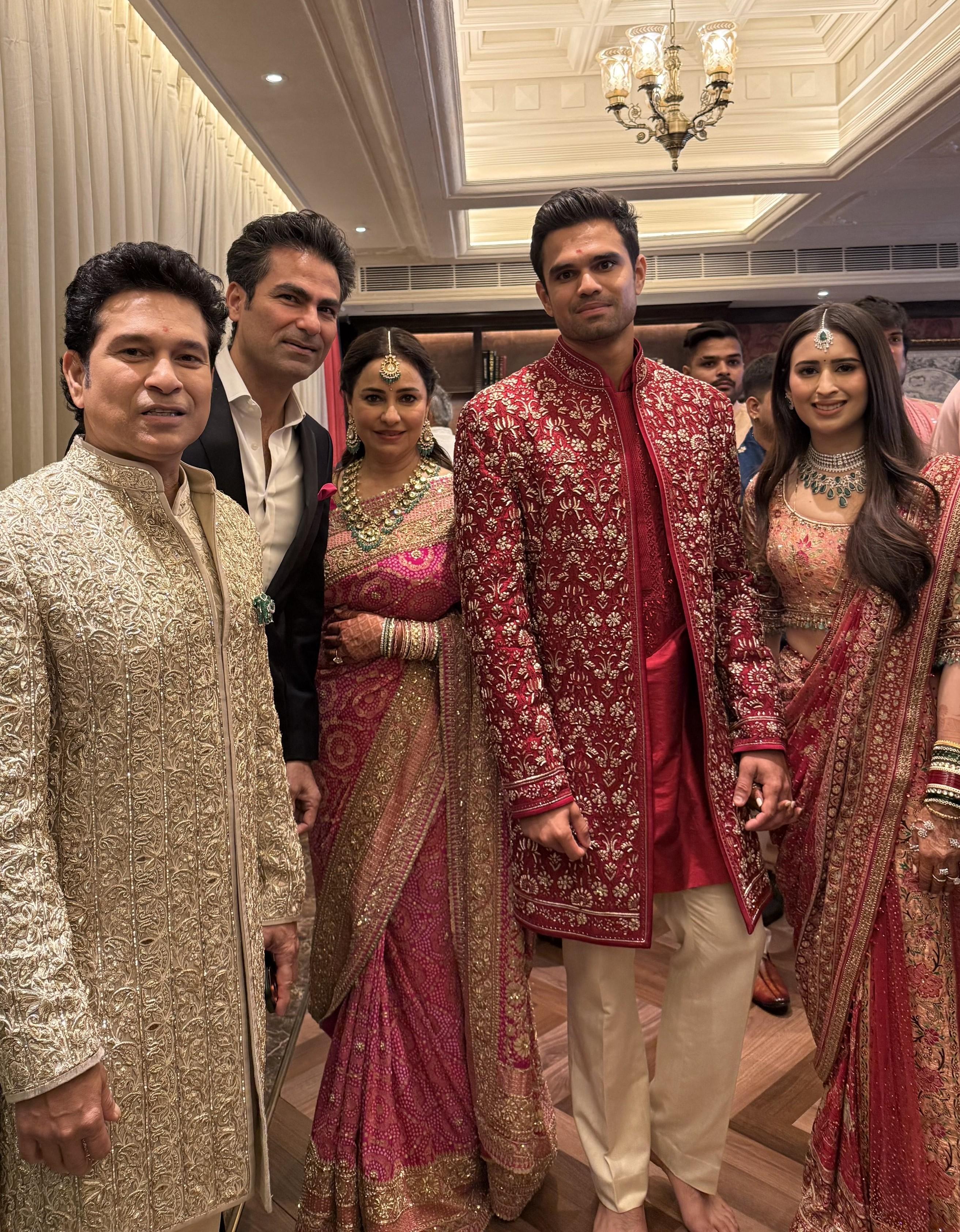 Kaif attends 'Arjun & Saaniya’s big day', congratulates Tendulkar family