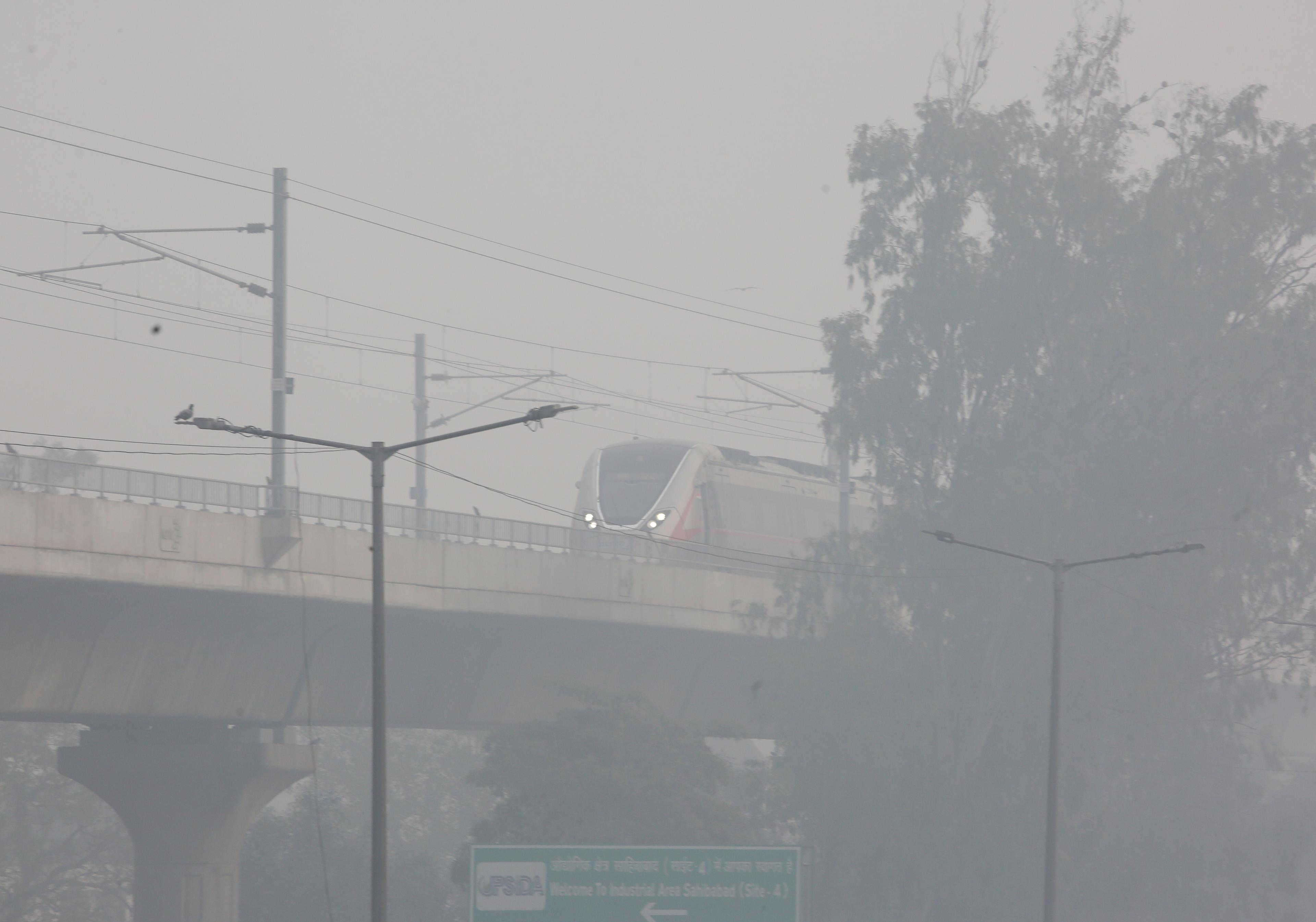 Delhi chokes as AQI breaches 450; GRAP-4 emergency curbs kick in across NCR