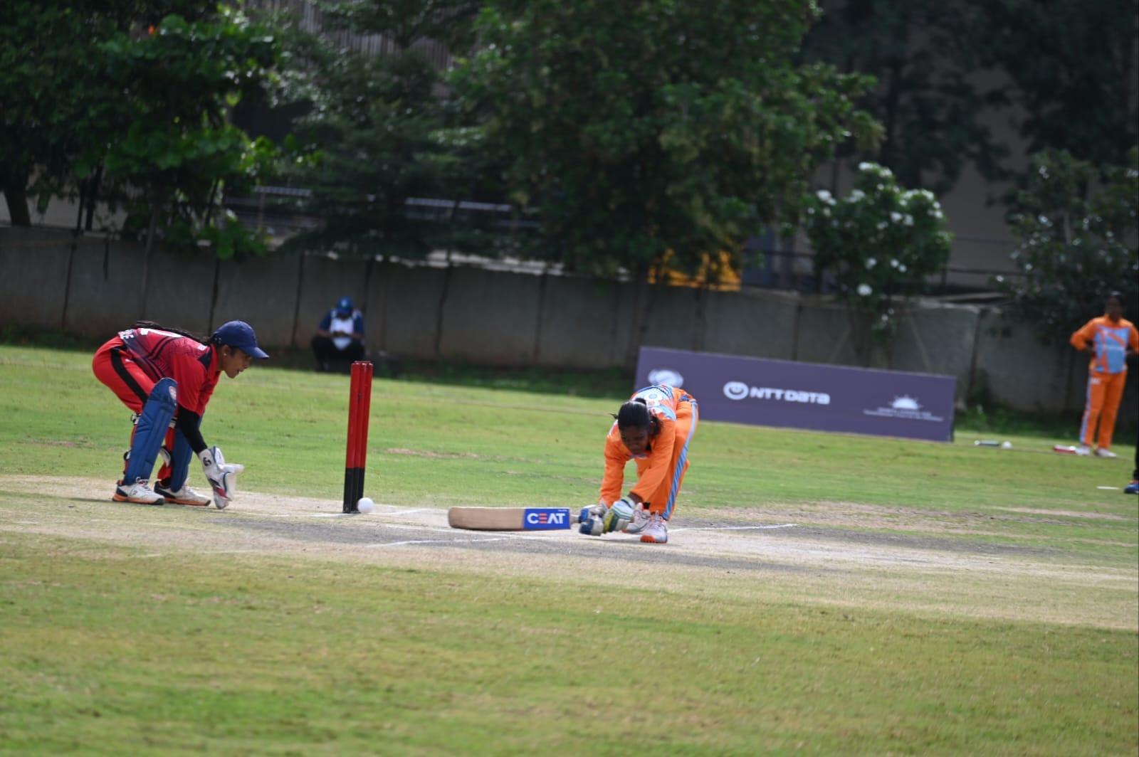 India yellow and orange win on day two of Women’s T20 Cricket Tournament for the Blind