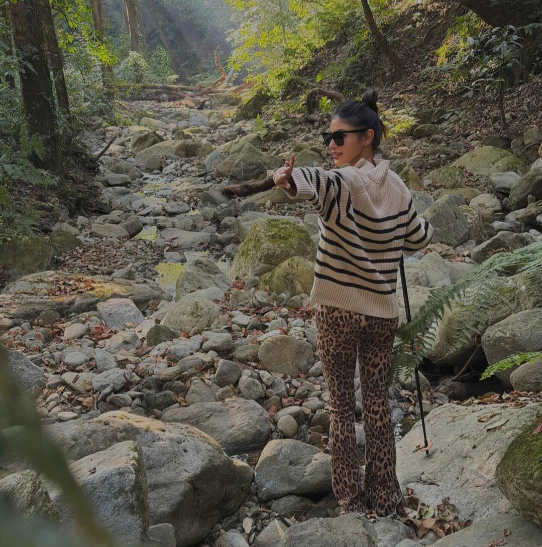 Mouni Roy runs for life after hearing leopard's spine-chilling roar on her trek