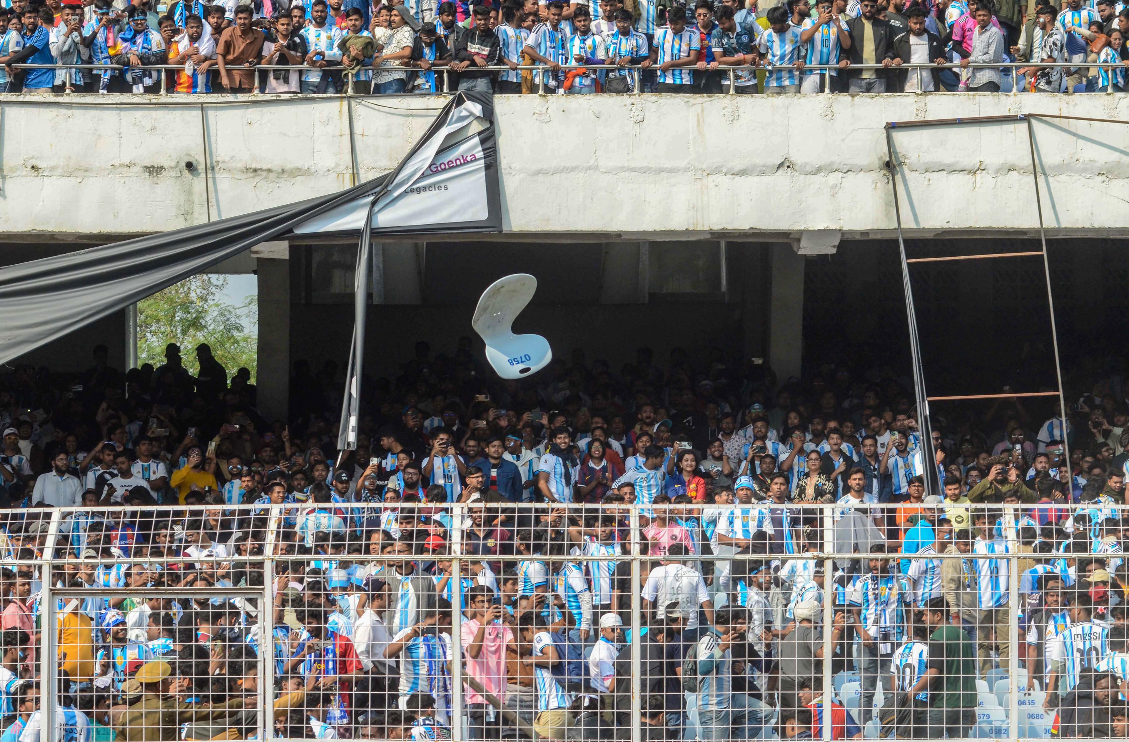 Messi event chaos: Bengal Guv to send separate report to Centre on lapses at Salt Lake Stadium
