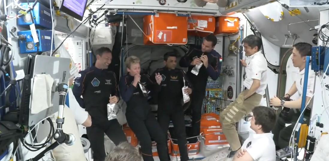 Shubhanshu Shukla enters space station, a giant leap for India (lead)