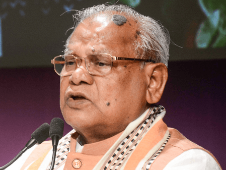 Union Minister Jitan Ram Manjhi blames Bangladesh govt for attacks on Hindus