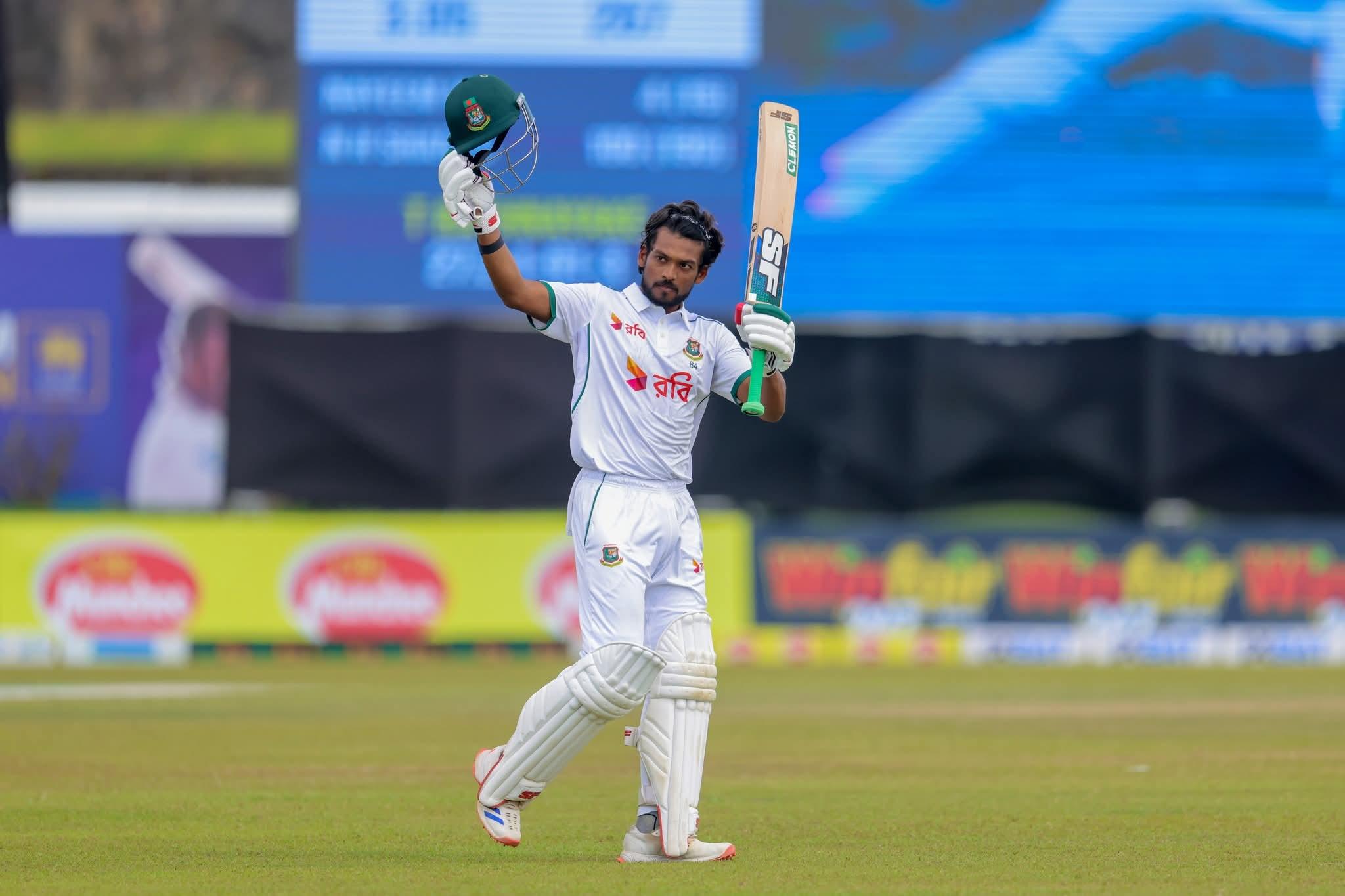 Najmul Hossain Shanto steps down as Bangladesh Test captain for team’s ‘betterment’ after Sri Lanka defeat