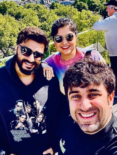 Arjun Kapoor shares heartwarming glimpses from Amsterdam trip with sister Anshula and Rohan Thakkar