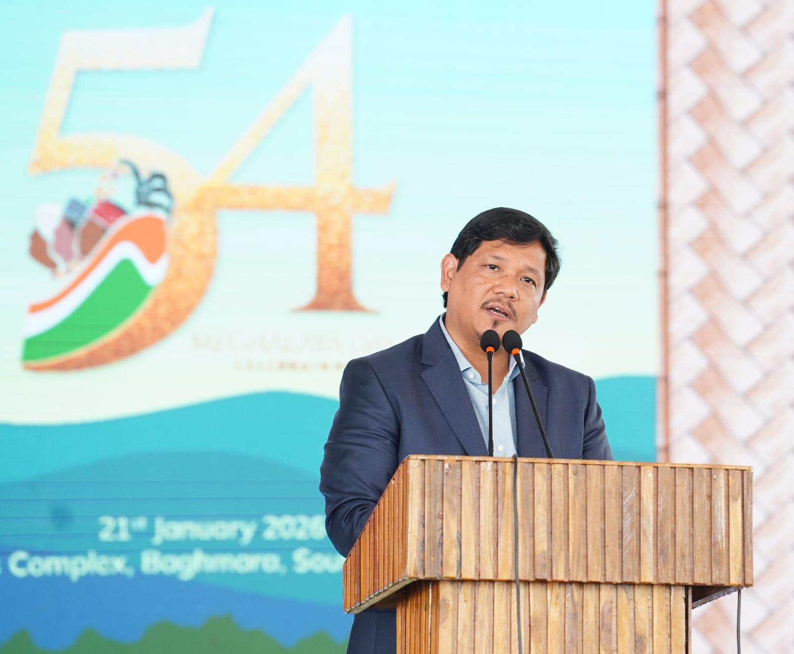 Meghalaya celebrates 54th Statehood Day, CM pledges inclusive growth and unity