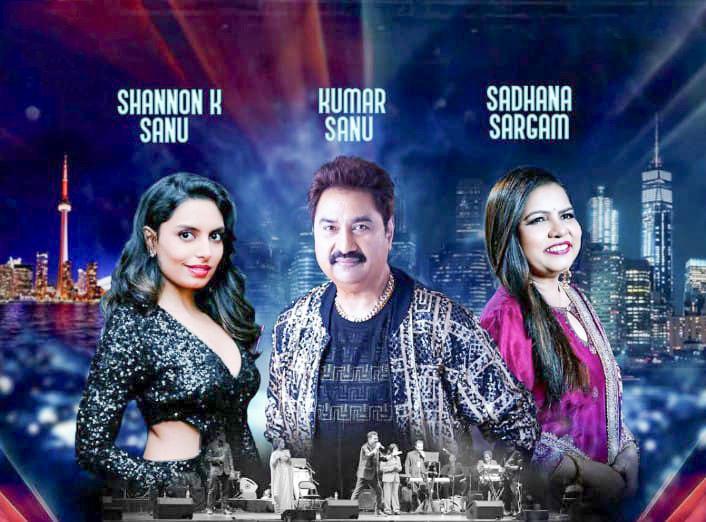 Shannon K joins father Kumar Sanu, Sadhana Sargam for musical extravaganza on USA-Canada tour