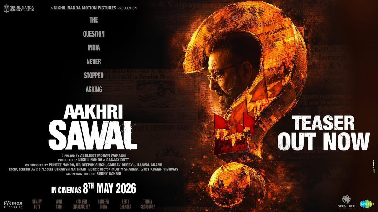 Sanjay Dutt’s ‘Aakhri Sawaal’ teaser dives into fiery academic face-off, hidden past