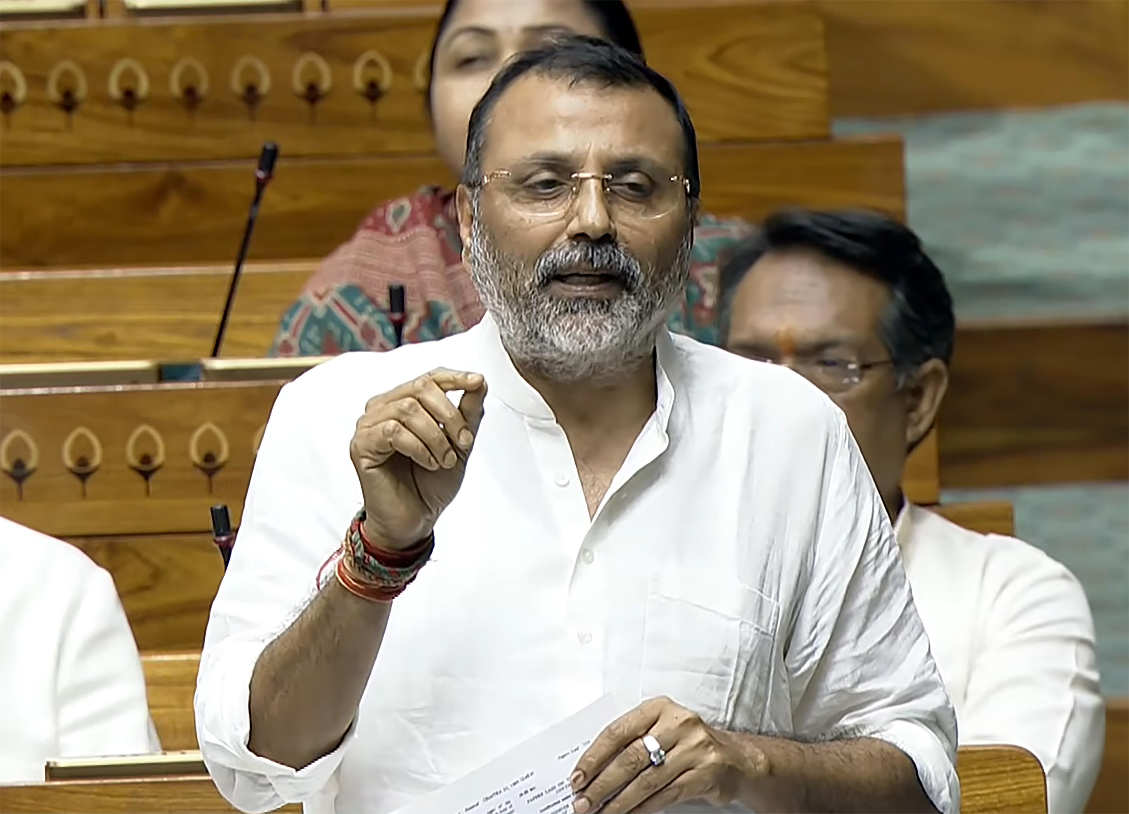 Lok Sabha: Nishikant Dubey targets Rahul Gandhi over remarks abroad and frequent foreign visits