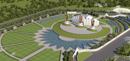UP: Rashtriya Prerna Sthal nears completion, international convention centre takes shape