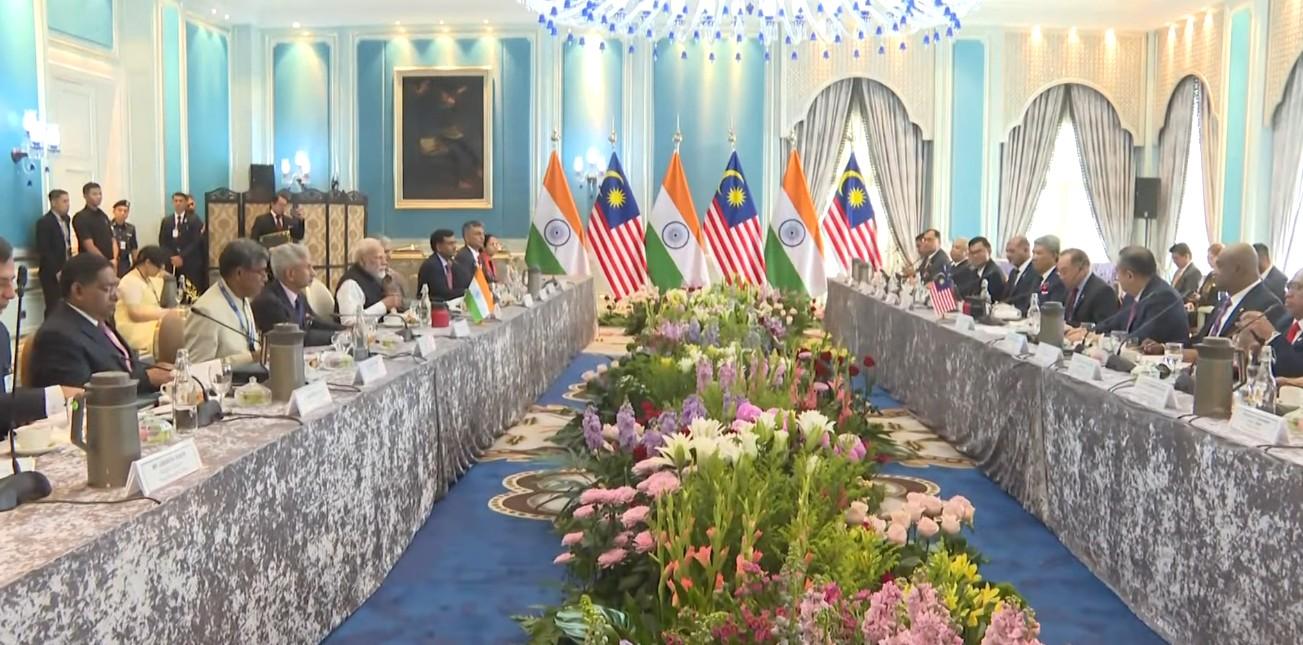 PM Modi holds delegation-level talks with Malaysian counterpart Ibrahim