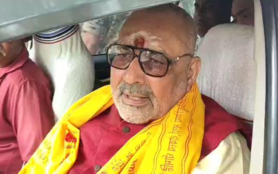 Giriraj Singh slams Congress, says PM Modi correcting Nehru's historical mistakes